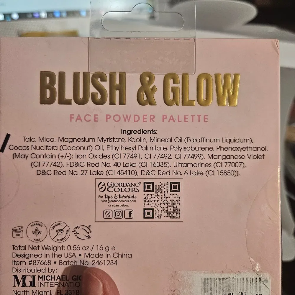 Blush & Glow Face Powder Palette‎ by Beauty Bakerie Makeup Cosmetics